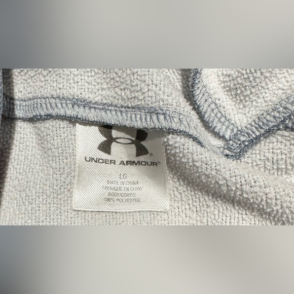 Under Armour Heather Hoodie with Logo -Size L - Picture 3 of 3